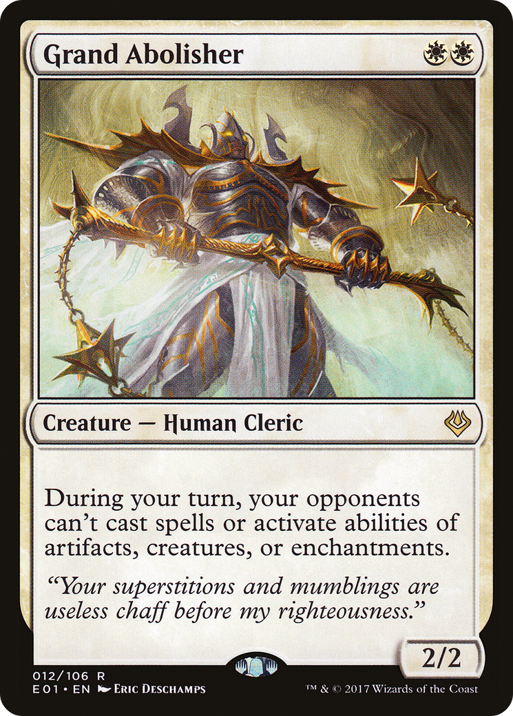 Image of Grand Abolisher (AC2-012) - Archenemy: Nicol Bolas
