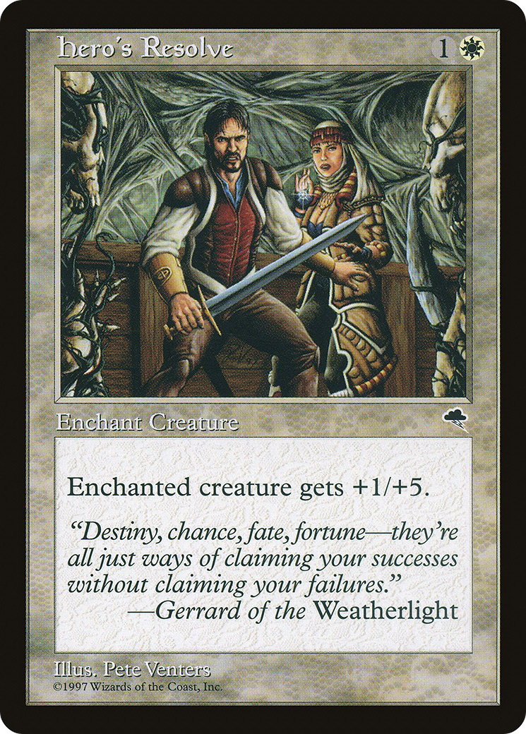 Image of Hero's Resolve (TMP-023) - Tempest