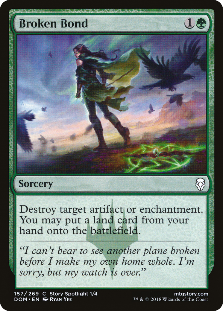 Image of Broken Bond (DOM-157) - Dominaria