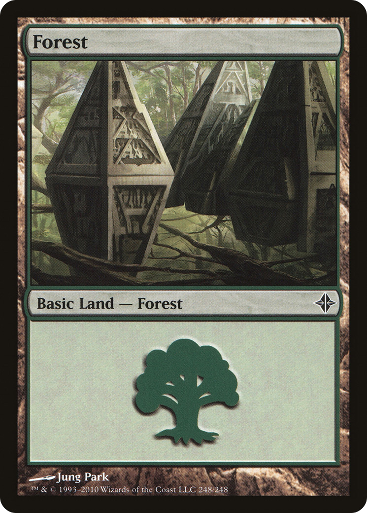 Image of Forest (248) (ROE-248) - Rise of the Eldrazi Foil