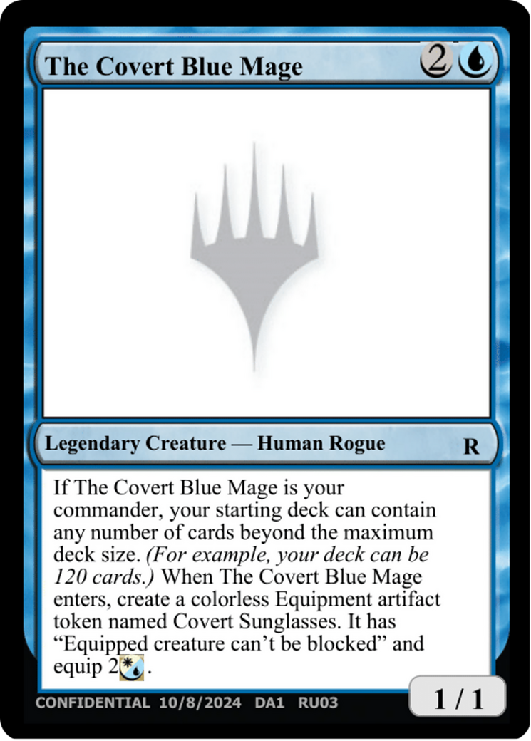 Image of The Covert Blue Mage (UNK-RU03C) - Unknown Event