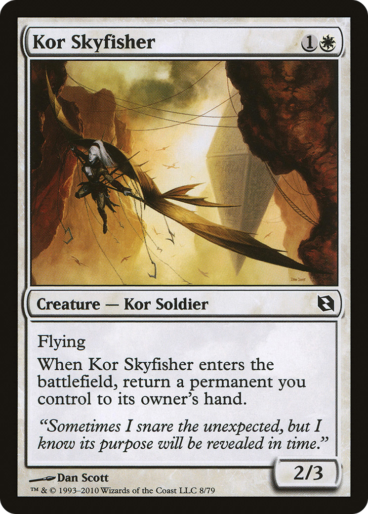 Image of Kor Skyfisher (DDF-008) - Duel Decks: Elspeth vs. Tezzeret