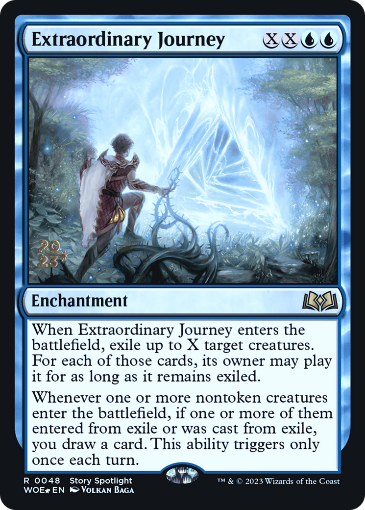 Image of Extraordinary Journey (PRE-048) - Wilds of Eldraine Promos Foil
