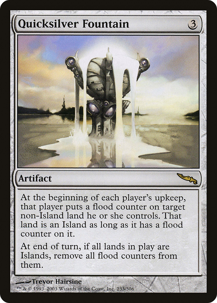 Image of Quicksilver Fountain (MRD-233) - Mirrodin