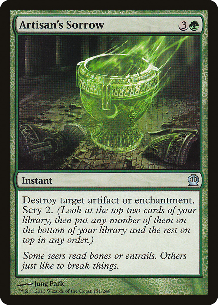 Image of Artisan's Sorrow (THS-151) - Theros