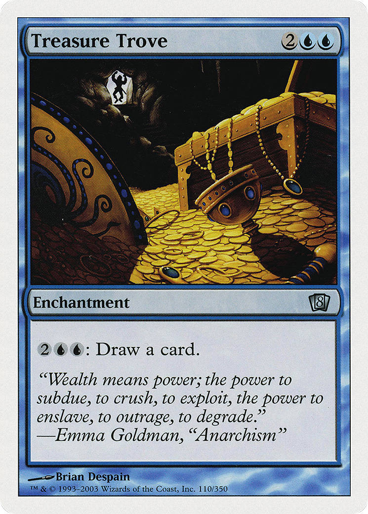 Image of Treasure Trove (8ED-110) - 8th Edition Foil