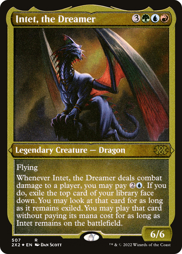 Image of Intet, the Dreamer (2X2-507) - Double Masters 2022 Foil