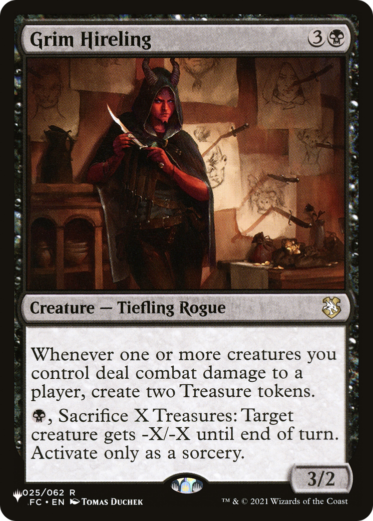 Image of Grim Hireling (LIST-AFC-25) - The List