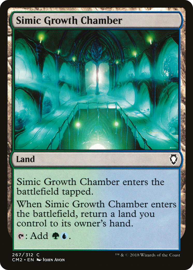 Image of Simic Growth Chamber (CM2-267) - Commander Anthology Volume II