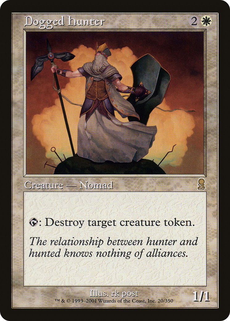 Image of Dogged Hunter (ODY-020) - Odyssey Foil