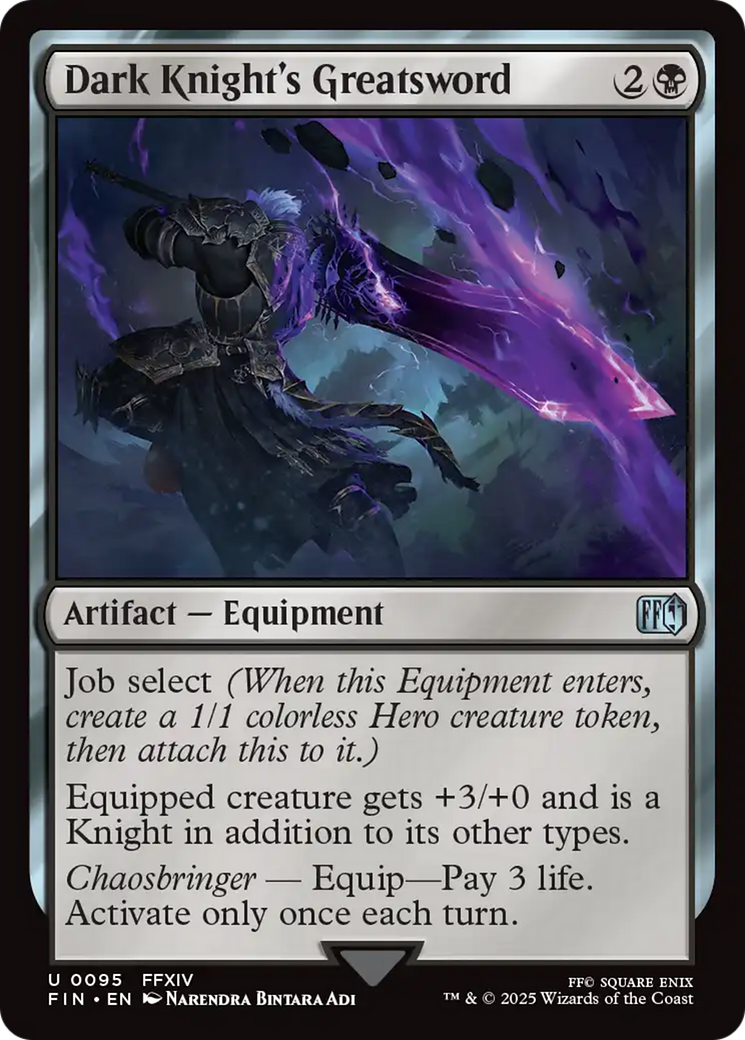 Image of Dark Knight's Greatsword (FIN-095) - FINAL FANTASY