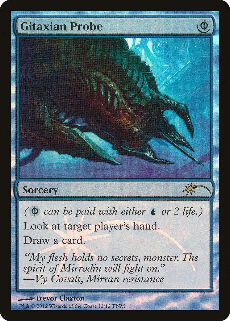Image of Gitaxian Probe (FNM-012) - Friday Night Magic 2012 Foil