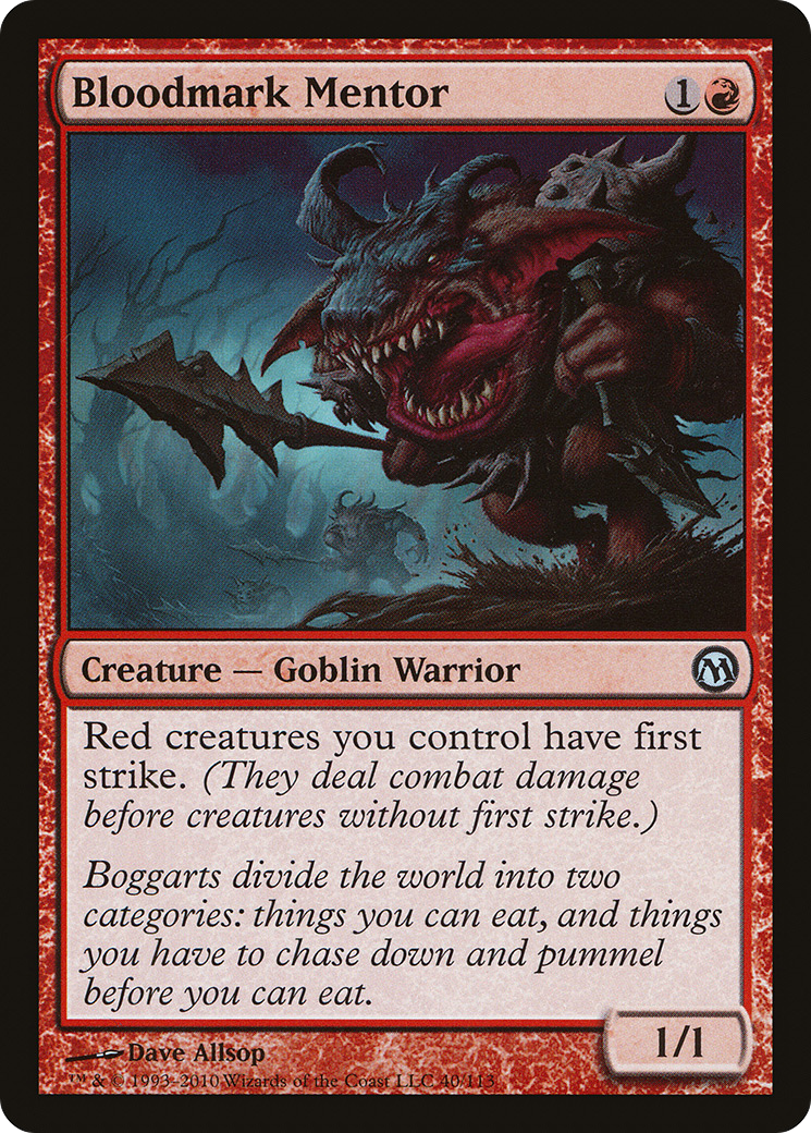 Image of Bloodmark Mentor (DPA-040) - Duels of the Planeswalkers
