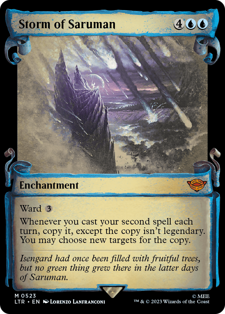 Image of Storm of Saruman (Showcase Scrolls) (LTR-523) - The Lord of the Rings: Tales of Middle-earth: (Showcase)
