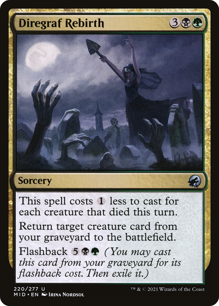 Image of Diregraf Rebirth (MID-220) - Innistrad: Midnight Hunt