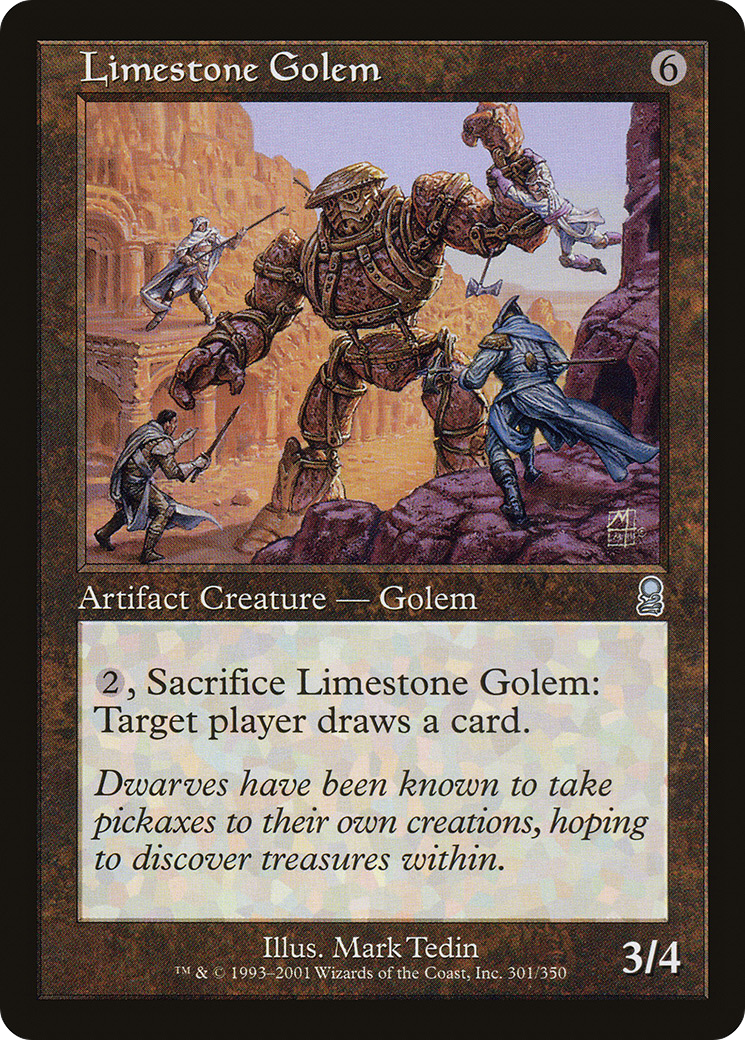 Image of Limestone Golem (ODY-301) - Odyssey