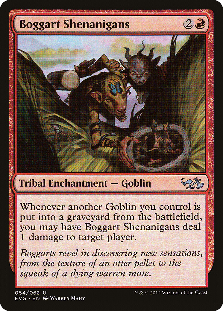 Image of Boggart Shenanigans (DD3-054) - Duel Decks Anthology: Elves vs. Goblins