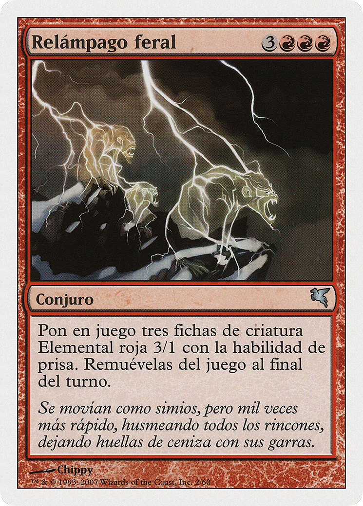 Image of Feral Lightning (French) - 