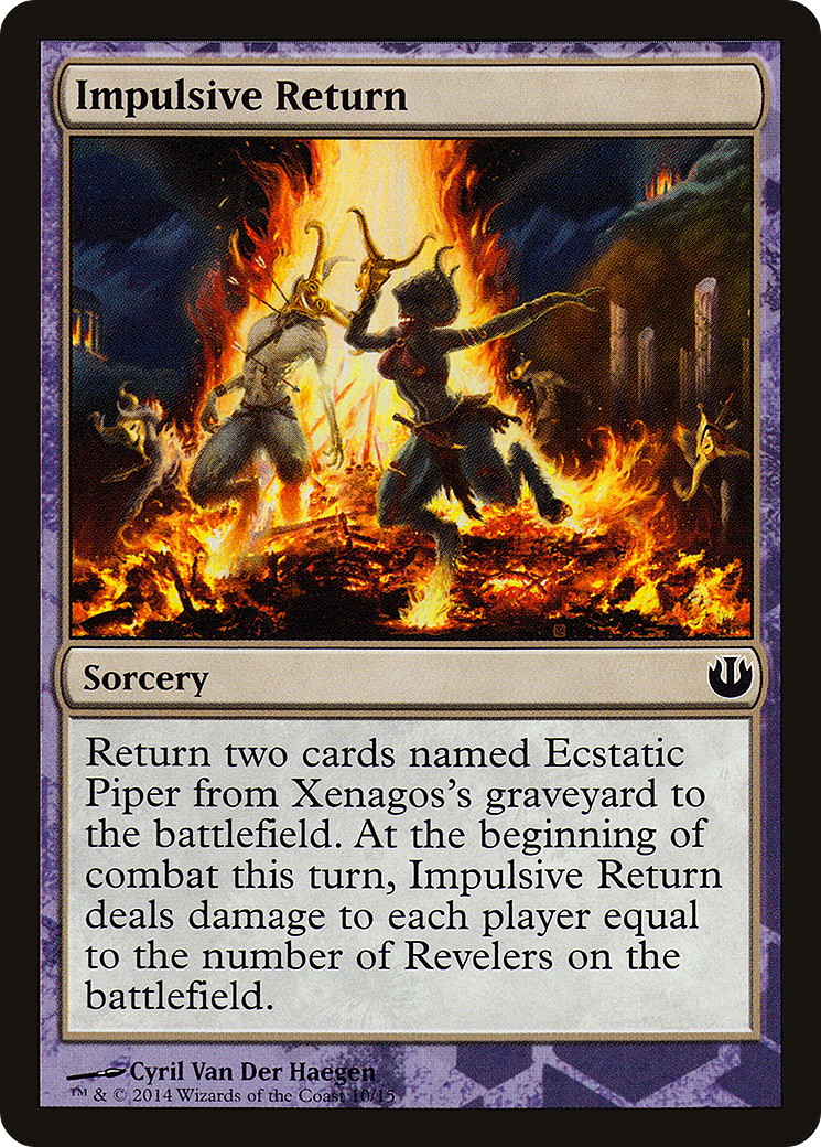 Image of Impulsive Return (HERO-010) - Defeat a God