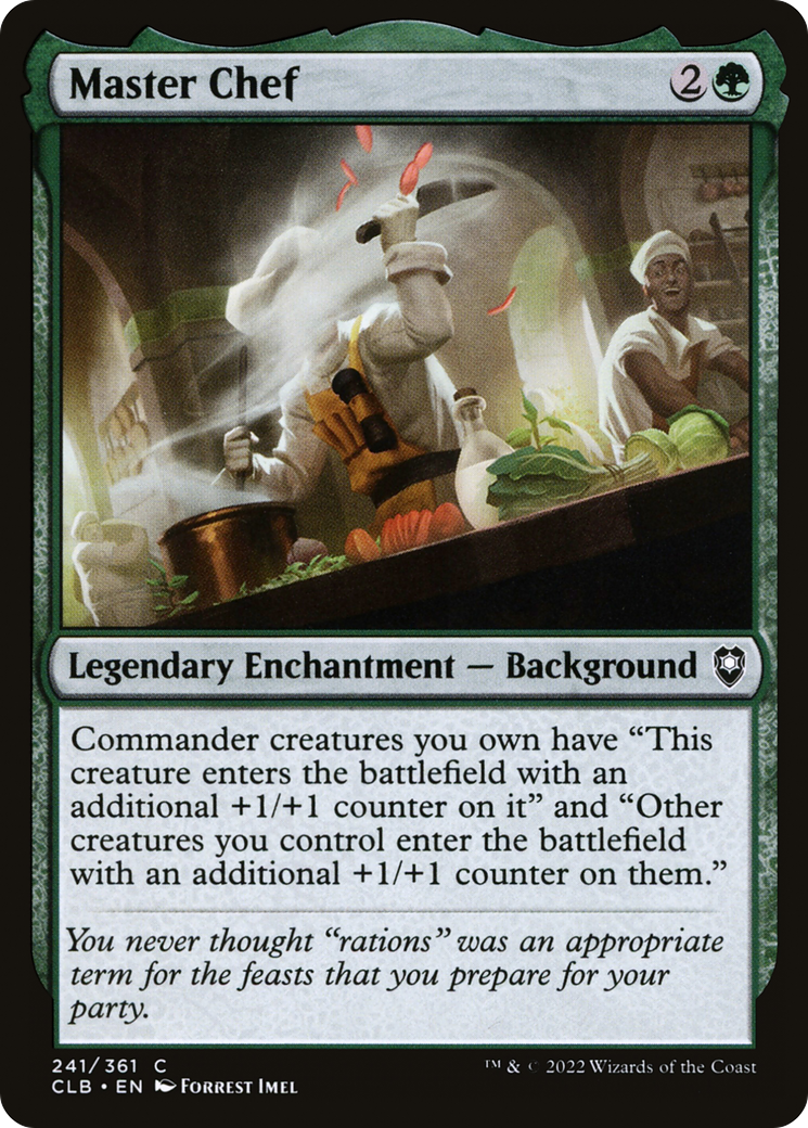 Image of Master Chef (CLB-241) - Commander Legends: Battle for Baldur's Gate