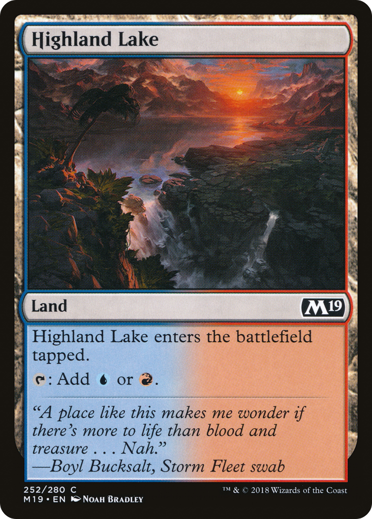 Image of Highland Lake (M19-252) - Core Set 2019