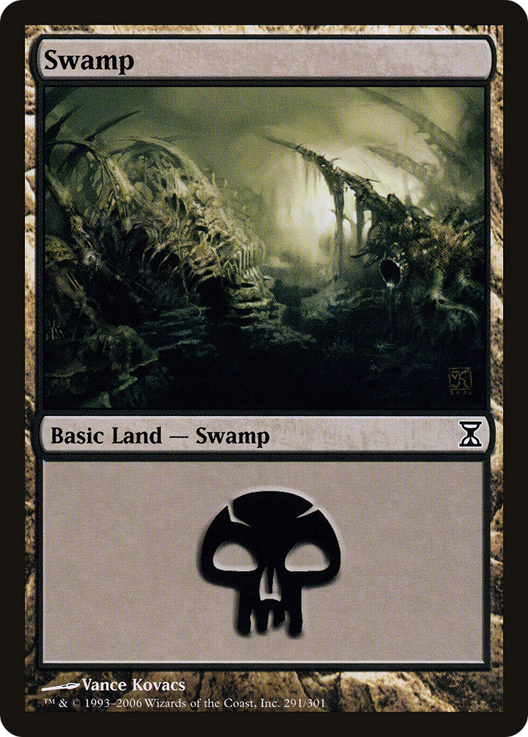 Image of Swamp (291) (TSP-291) - Time Spiral Foil