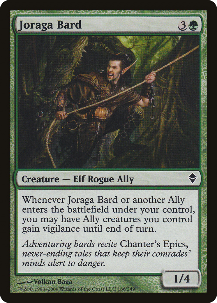 Image of Joraga Bard (ZEN-166) - Zendikar