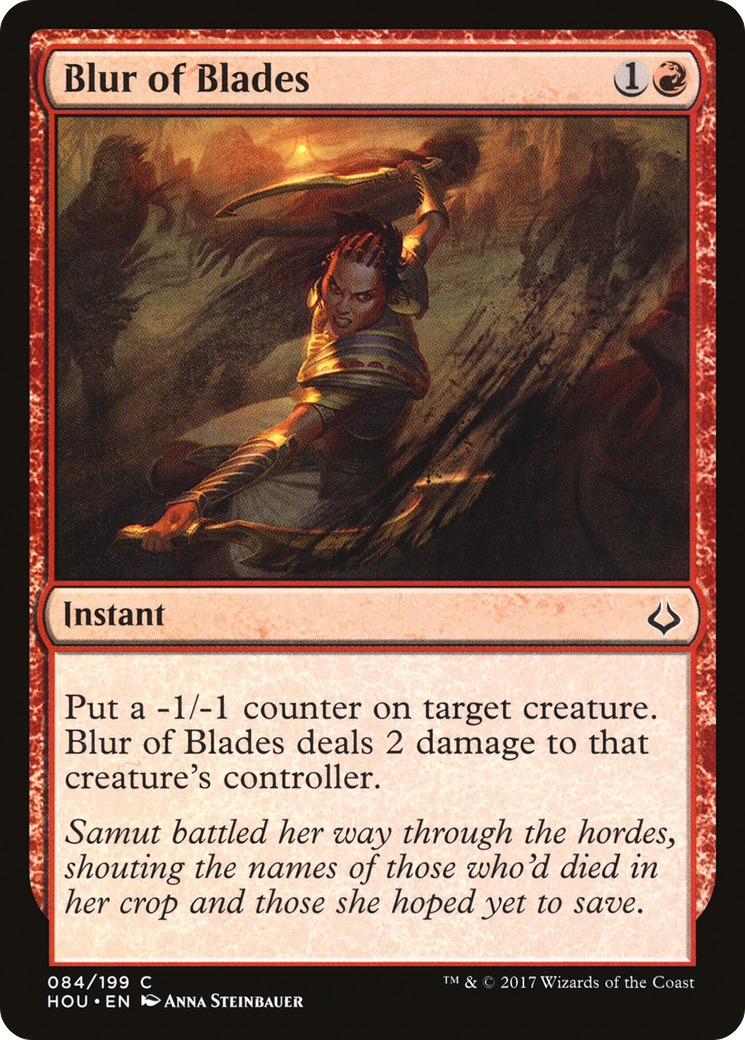 Image of Blur of Blades (HOU-084) - Hour of Devastation