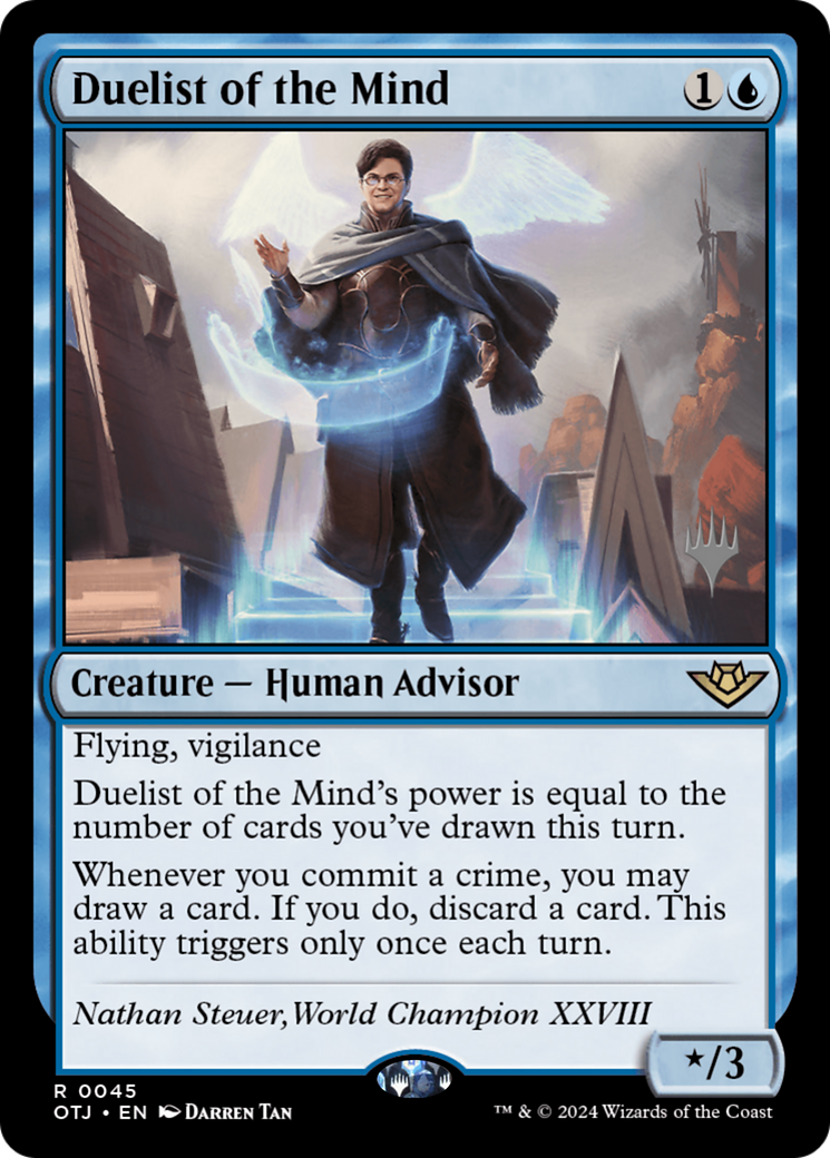 Image of Duelist of the Mind (PPOTJ-045) - Outlaws of Thunder Junction Promos