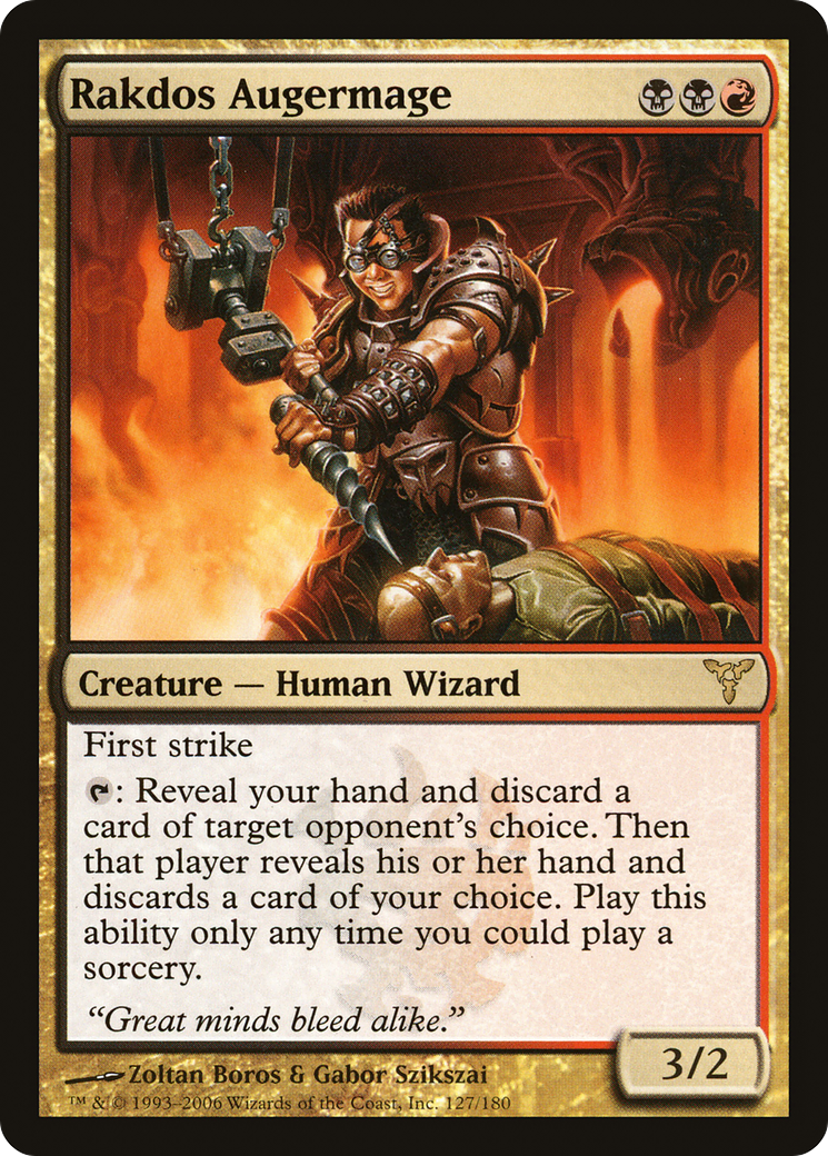 Image of Rakdos Augermage (DIS-) - Dissension