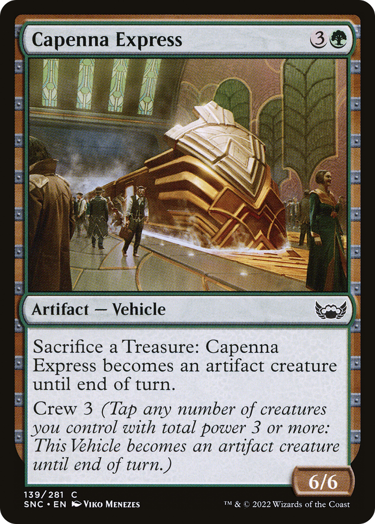 Image of Capenna Express (SNC-139) - Streets of New Capenna Foil