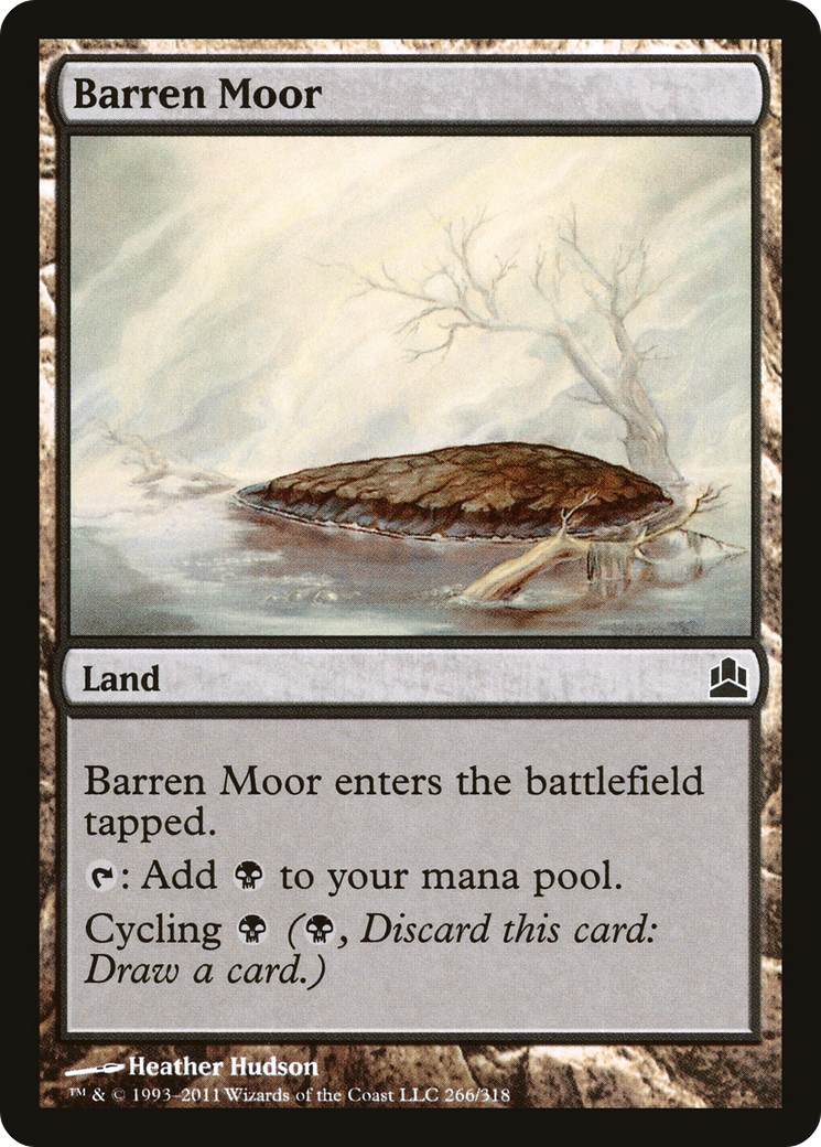 Image of Barren Moor (CMD-266) - Commander 2011