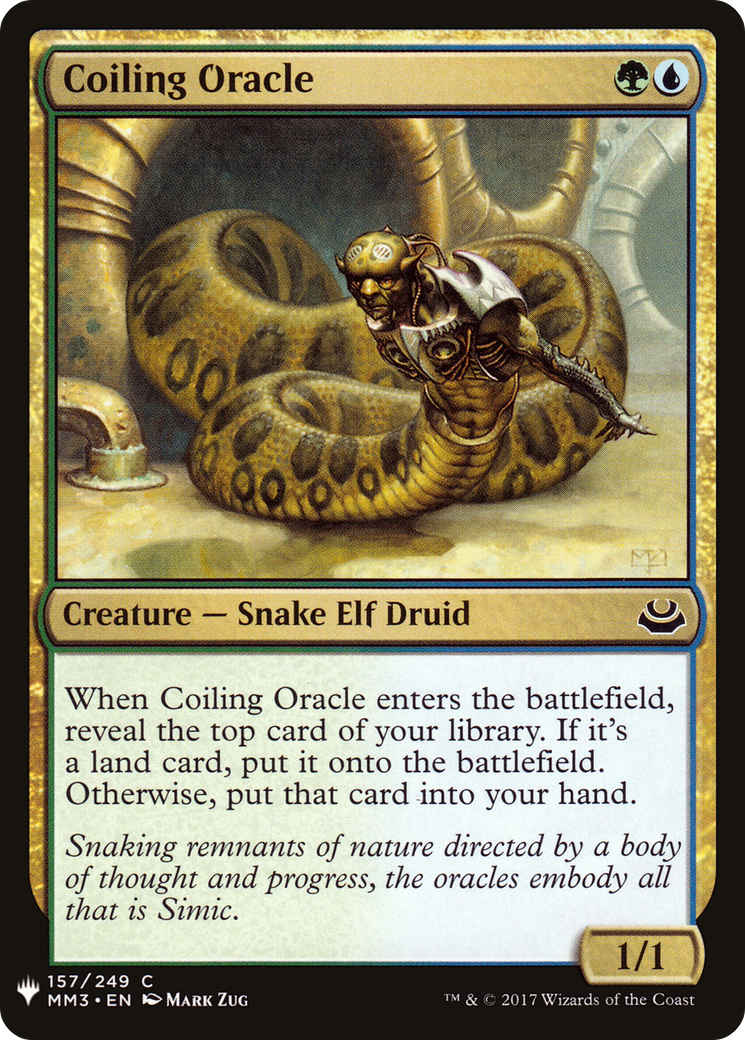Image of Coiling Oracle (LIST-MM3-157) - The List