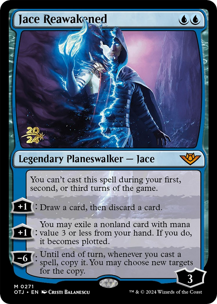 Image of Jace Reawakened (PRE-271) - Outlaws of Thunder Junction Promos Foil