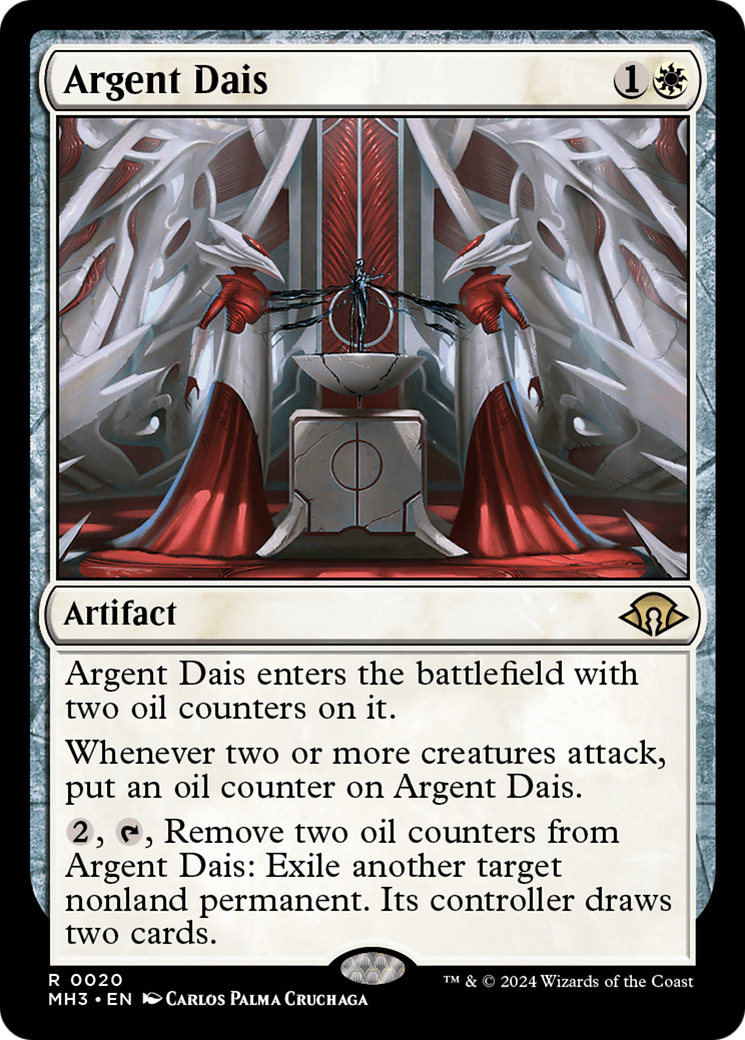 Image of Argent Dais (MH3-020) - Modern Horizons 3 Foil