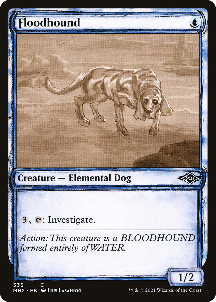 Image of Floodhound (Showcase) (MH2-335) - Modern Horizons 2: (Showcase)