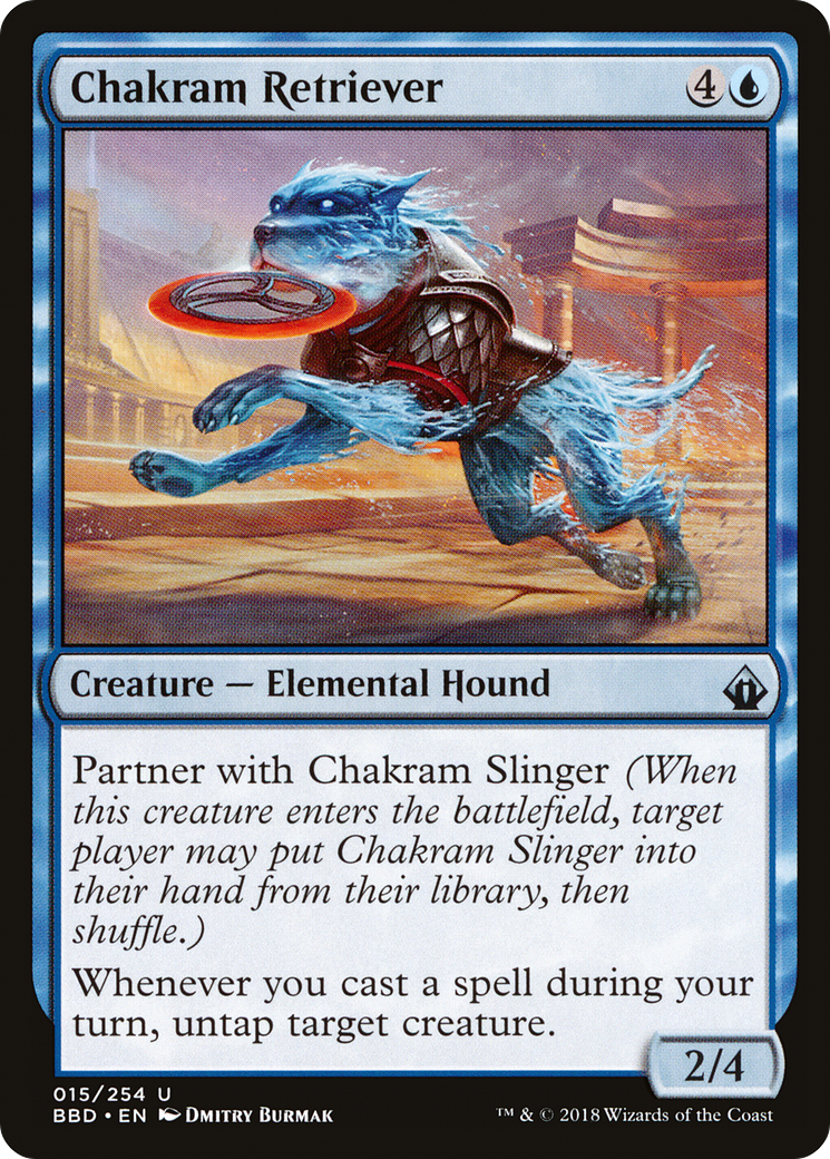 Image of Chakram Retriever (BBD-015) - Battlebond Foil