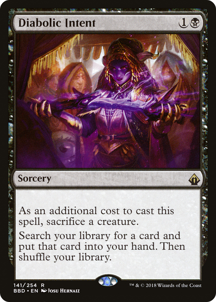 Image of Diabolic Intent (BBD-141) - Battlebond Foil
