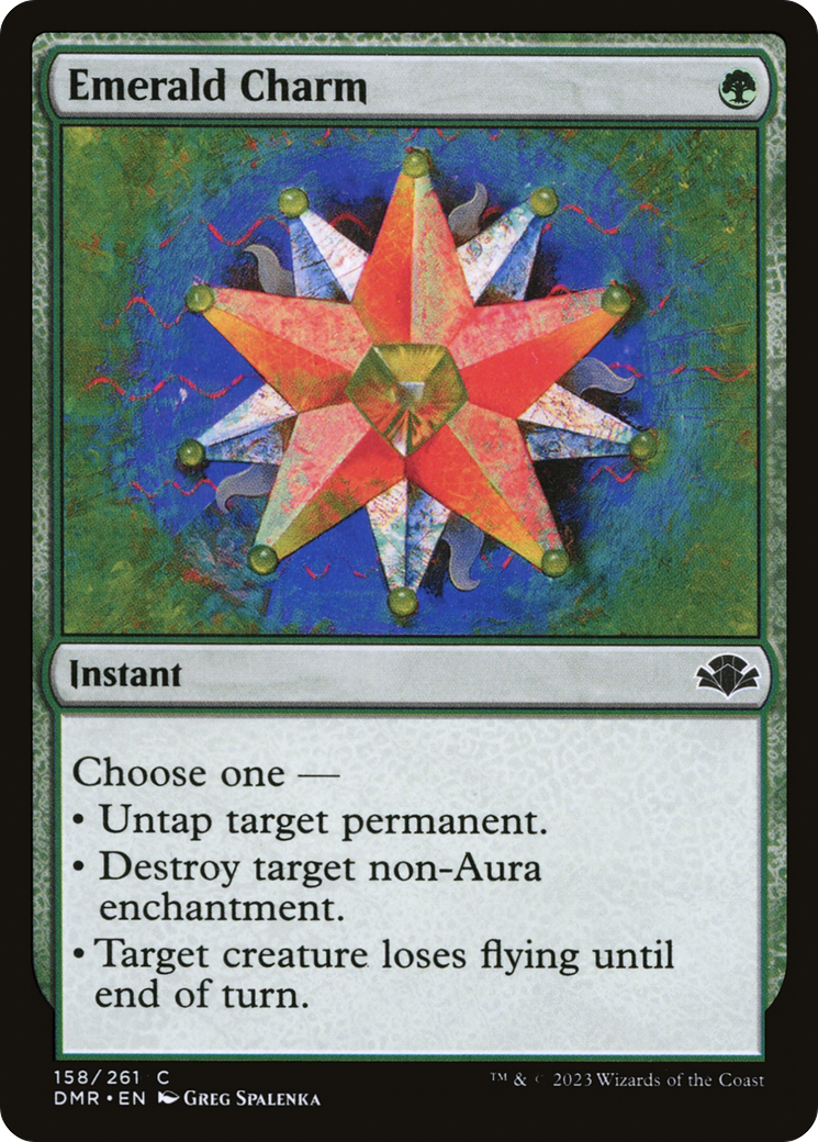 Image of Emerald Charm (DMR-158) - Dominaria Remastered