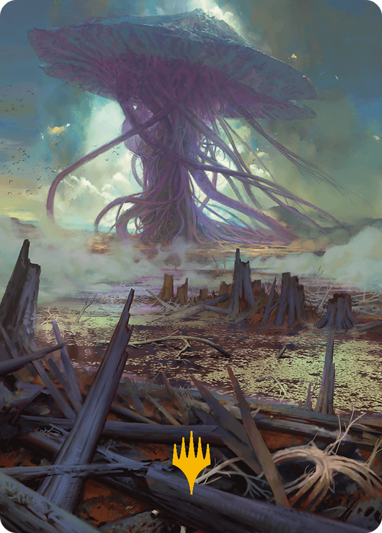 Image of Swamp // Swamp (AMH3-024) - Modern Horizons 3 Art Series (Borderless)