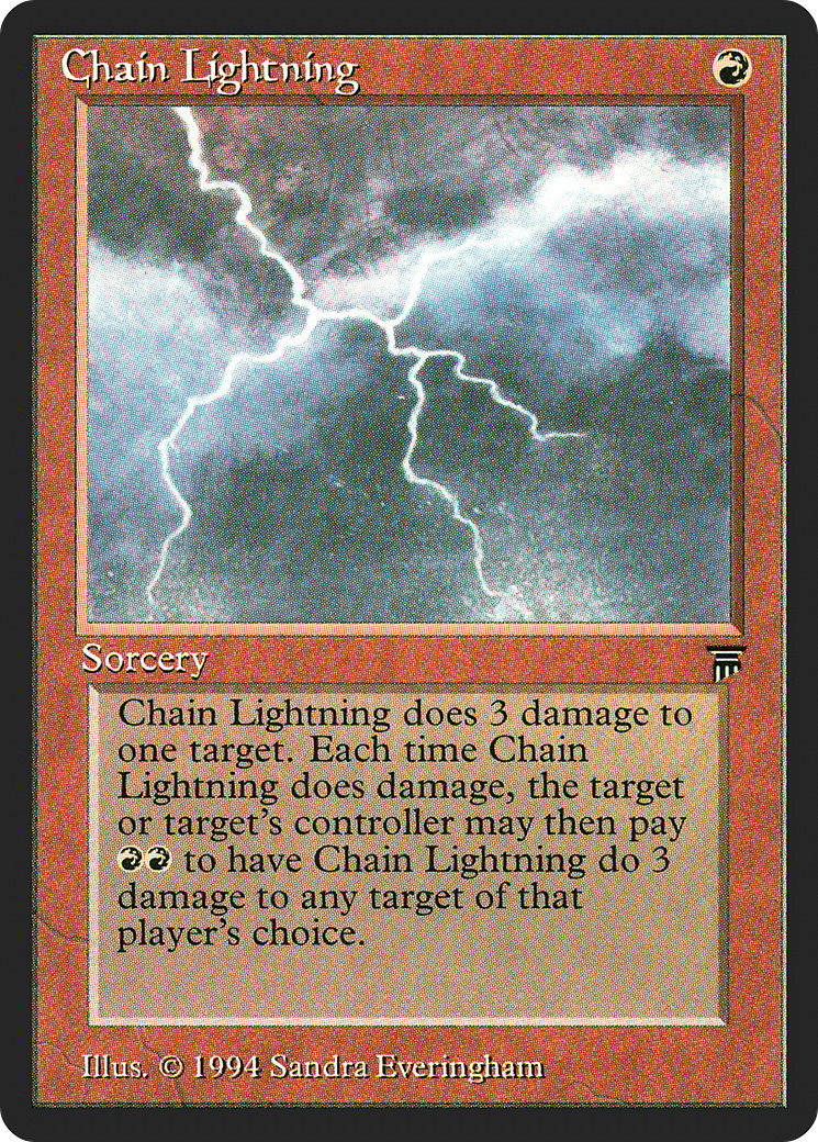 Image of Chain Lightning (LEG-137) - Legends