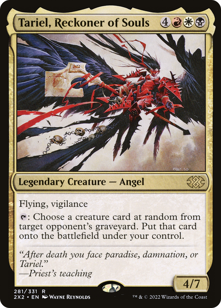 Image of Tariel, Reckoner of Souls (2X2-281) - Double Masters 2022