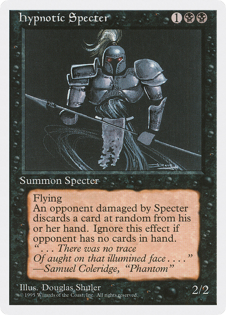 Image of Hypnotic Specter (4ED-026) - Fourth Edition
