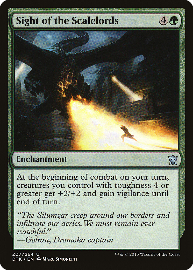 Image of Sight of the Scalelords (DTK-207) - Dragons of Tarkir