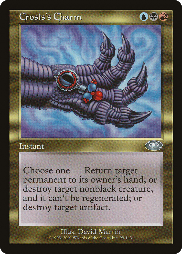Image of Crosis's Charm (PLS-099) - Planeshift Foil