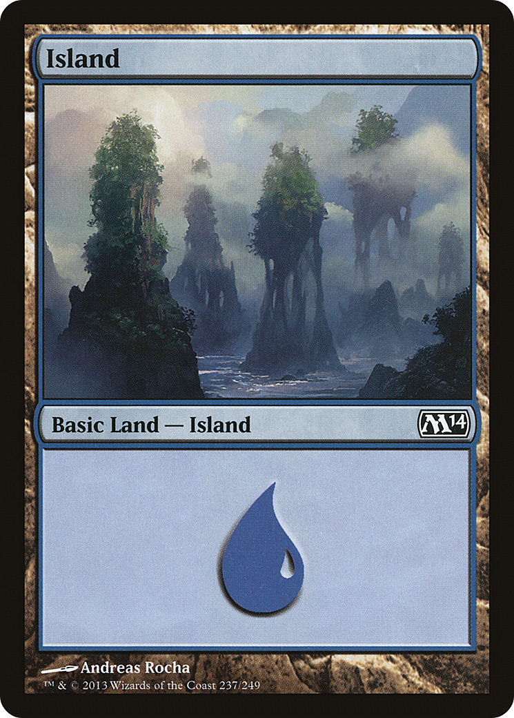 Image of Island (237) (M14-237) - Magic 2014