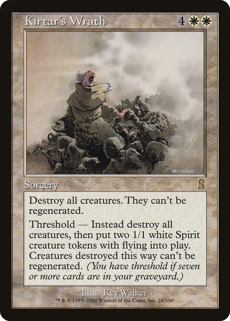 Image of Kirtar's Wrath (ODY-028) - Odyssey