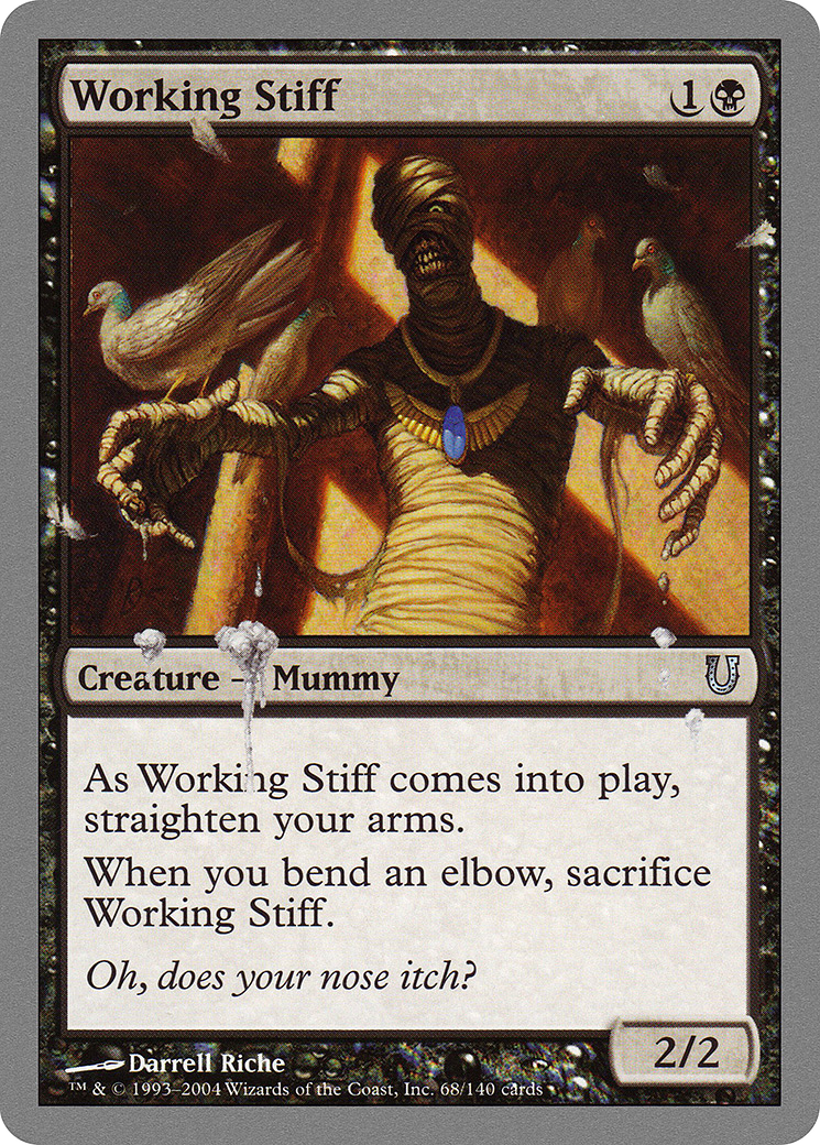 Image of Working Stiff (UNH-068) - Unhinged