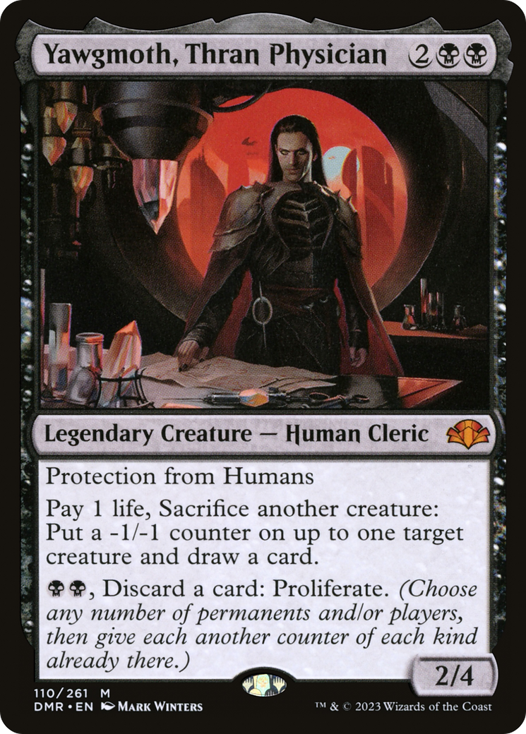 Image of Yawgmoth, Thran Physician (DMR-110) - Dominaria Remastered