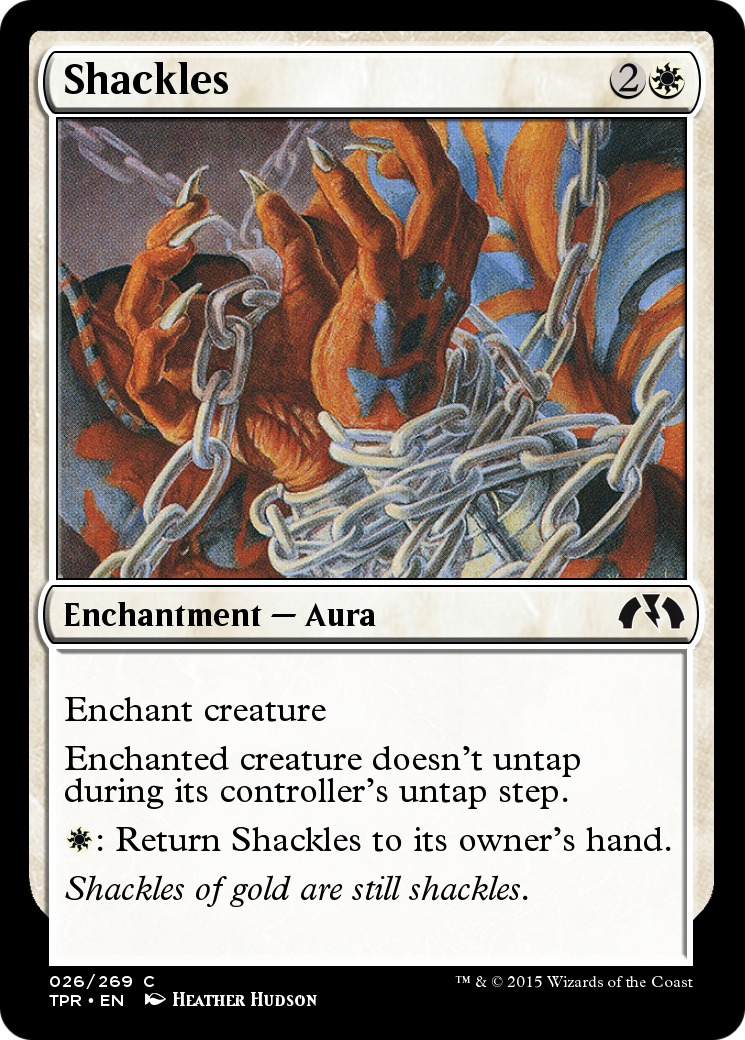 Image of Shackles (TPR-026) - Tempest Remastered Foil
